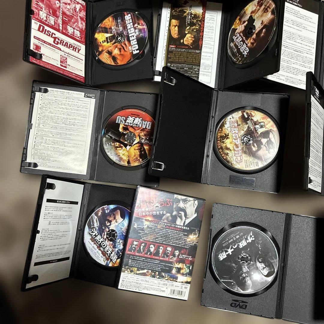 美品 スティーブン・セガール 映画 DVD 40セット まとめ 沈黙シリー