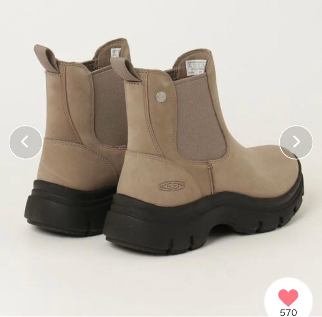 KEEN KOSA CHELSEA / コーサ チェルシー ベージュ　25cm