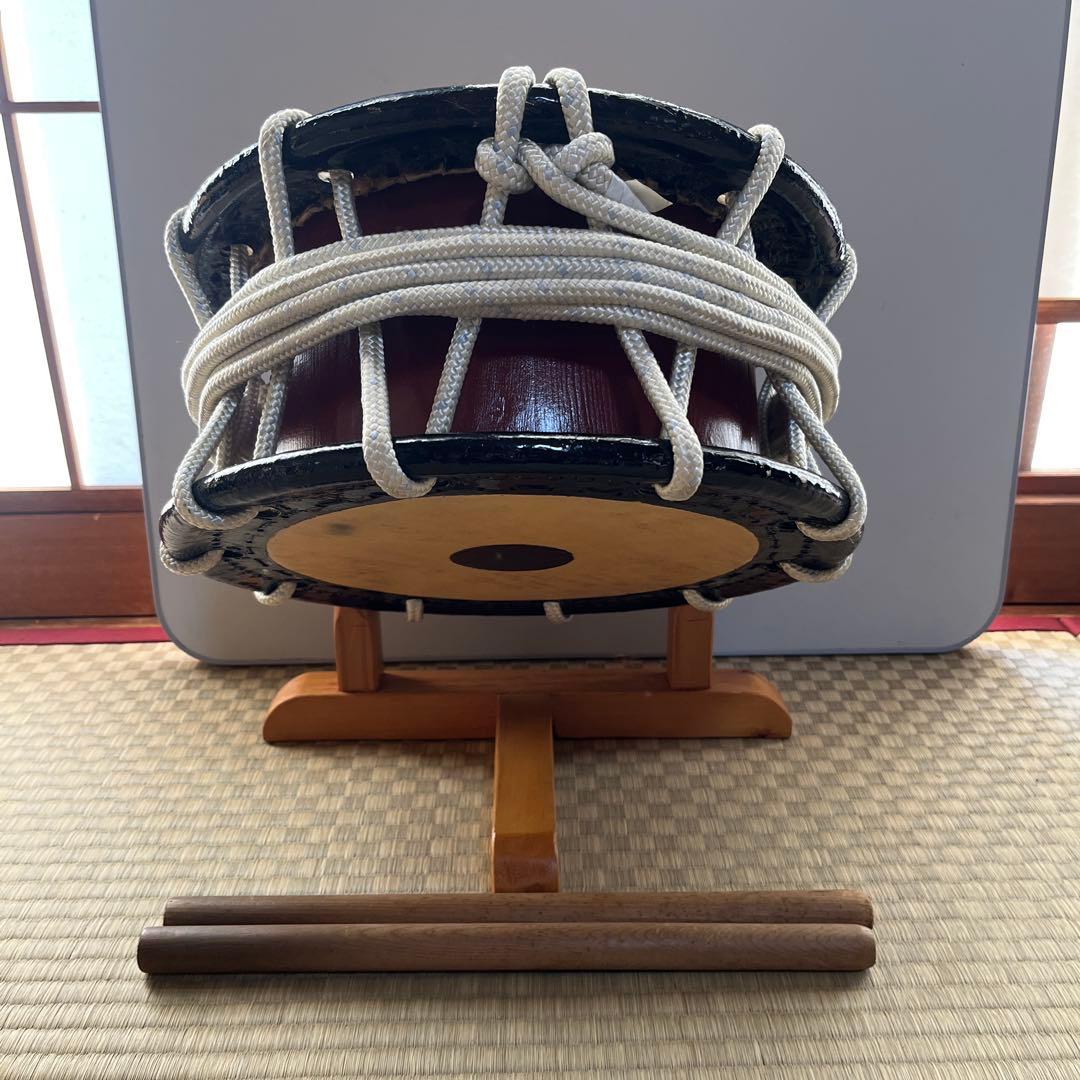 和太鼓(太鼓台、バチ付き)