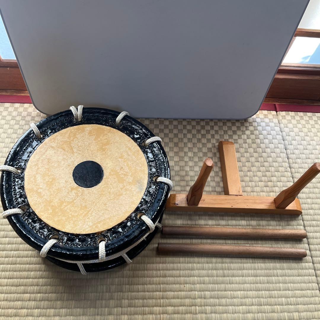 和太鼓(太鼓台、バチ付き)