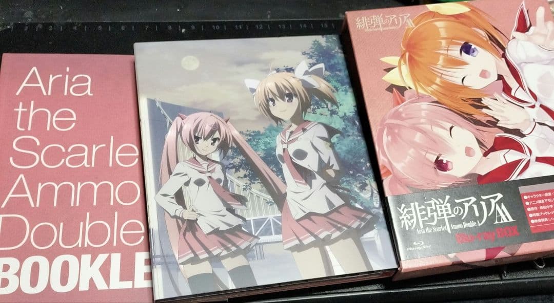 【未使用、美品】　緋弾のアリアAA Blu-ray BOX（2枚+CD）