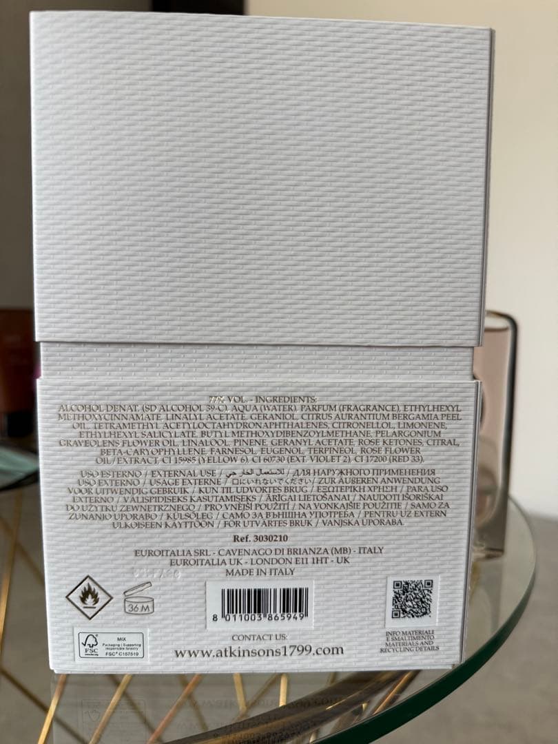 Atkinsons Rose In Wonderland 100ml 香水