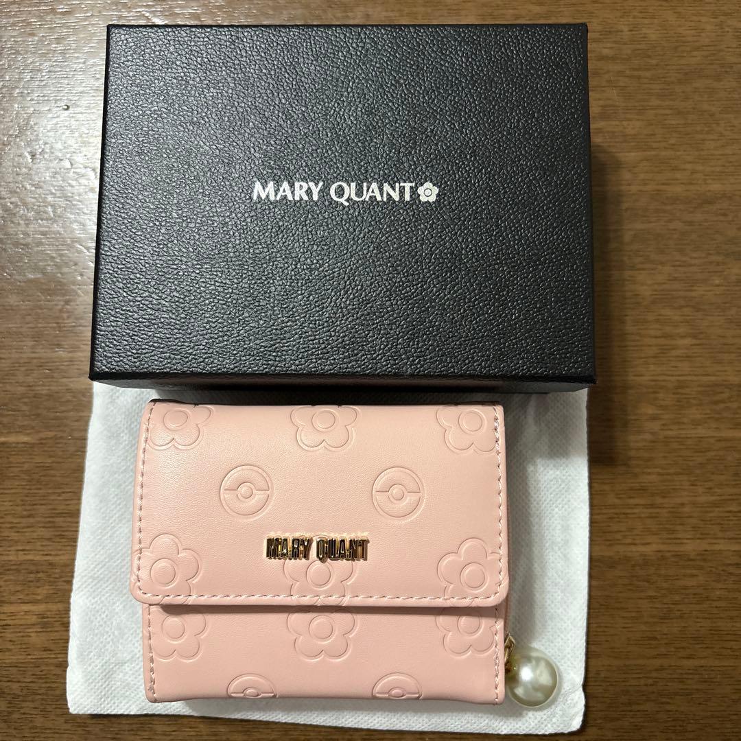 【未使用】ポケモン　マリークワント　モルペコ　ミニウォレット　三つ折り財布