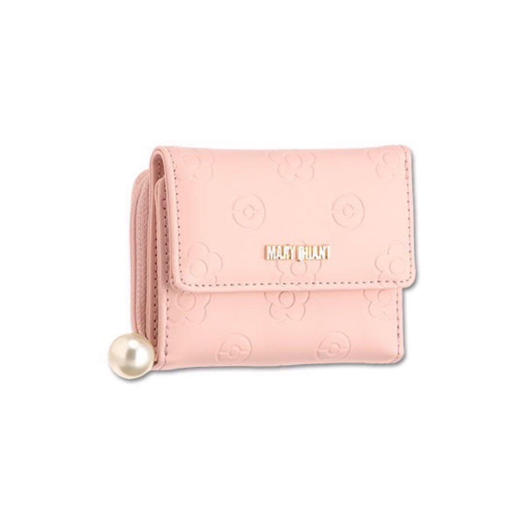 【未使用】ポケモン　マリークワント　モルペコ　ミニウォレット　三つ折り財布