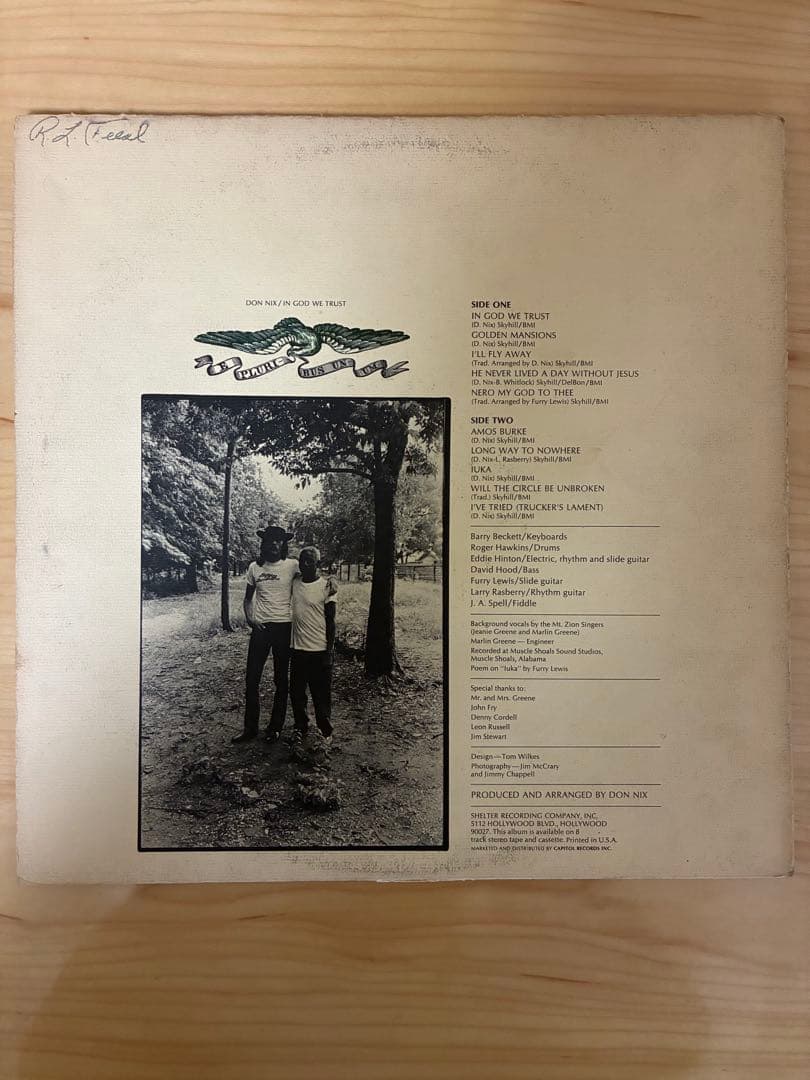 【LP】Don Nix / In God We Trust