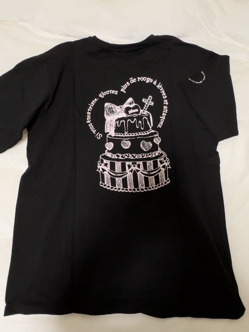 pium melty cake オーバーサイズ半袖Tシャツ