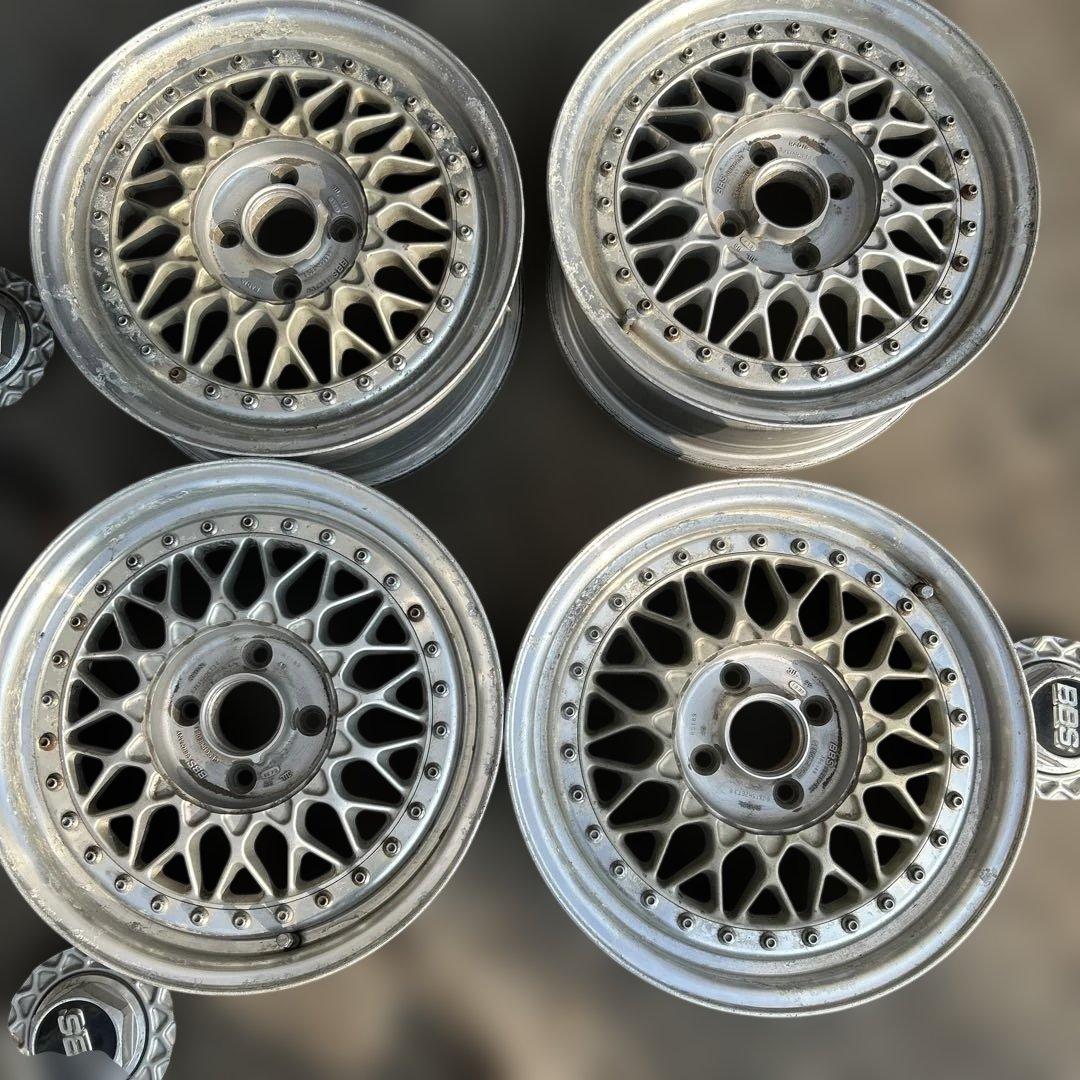 BBS 15インチ メッシュホイール 4本セット