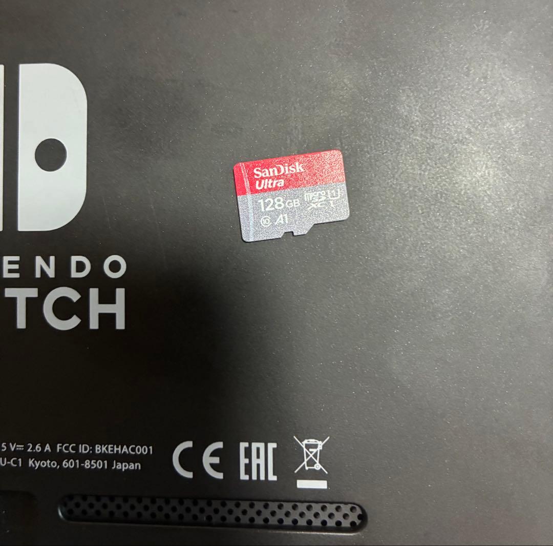 Nintendo Switch 本体　初期型　SDカード 128G付き