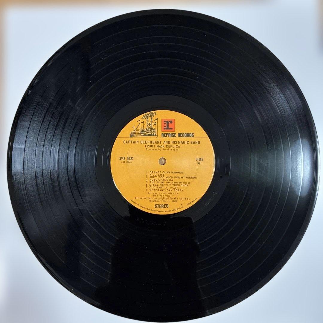 キャプテンビーフハート 名盤 レコード トラウトマスクレプリカ US盤