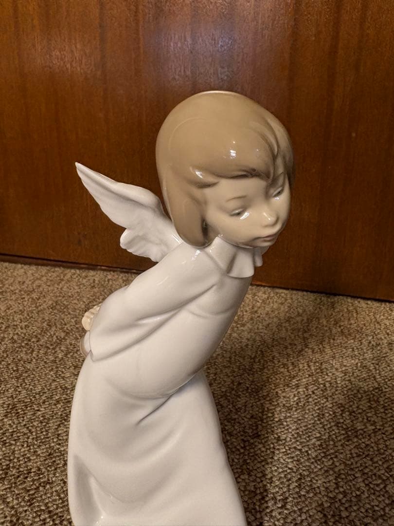 LLADRO　リヤドロ　天使の考えごと　(わかってきたぞ)