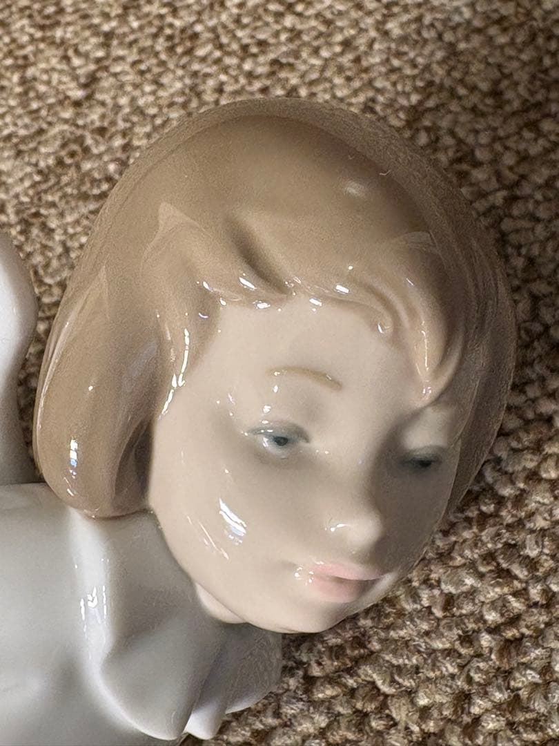 LLADRO　リヤドロ　天使の考えごと　(わかってきたぞ)