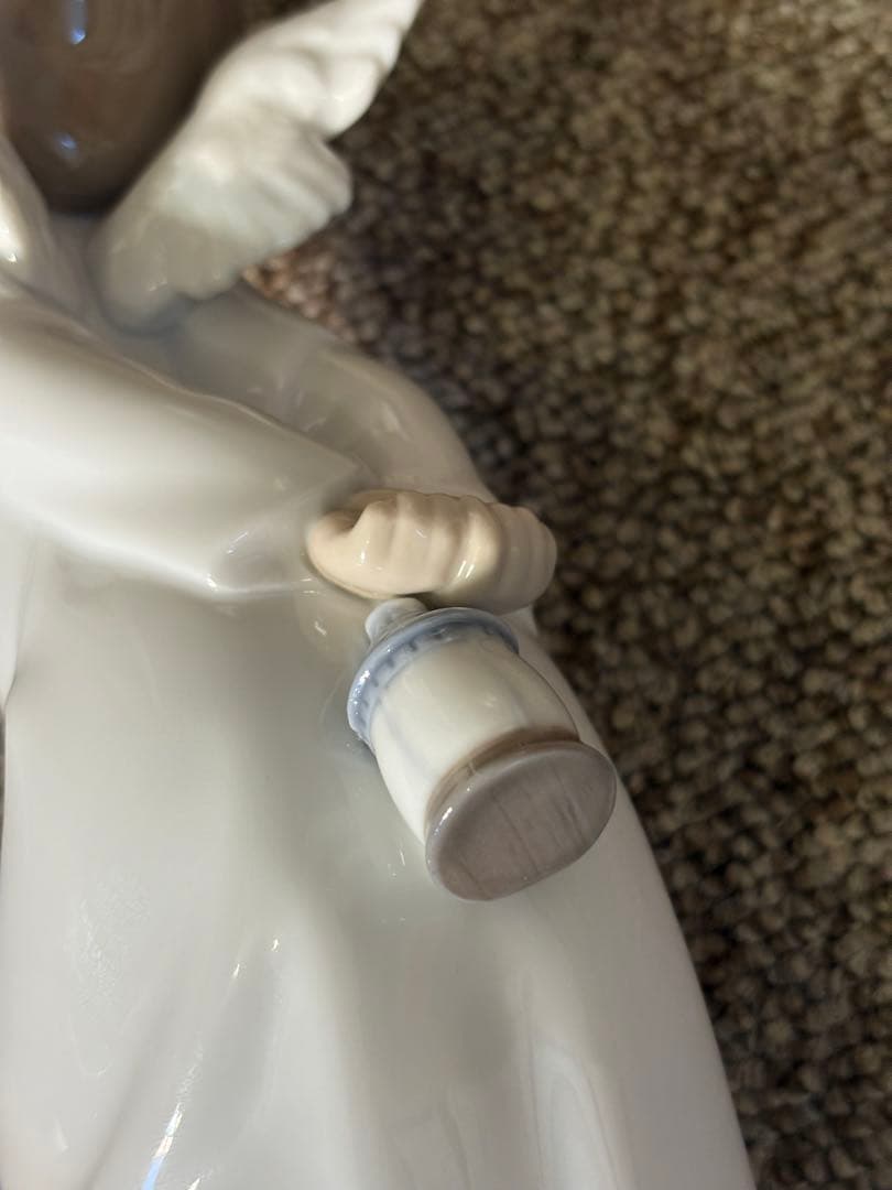 LLADRO　リヤドロ　天使の考えごと　(わかってきたぞ)
