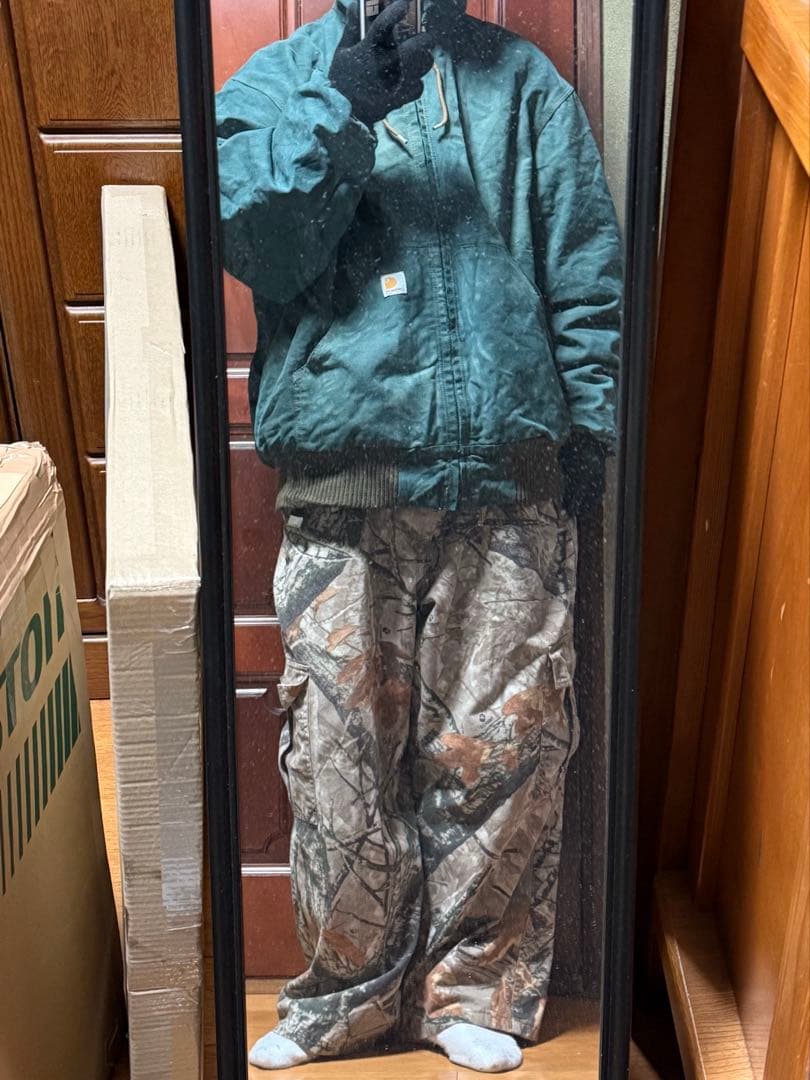 K*o様 Carhartt アクティブジャケット モスグリーン