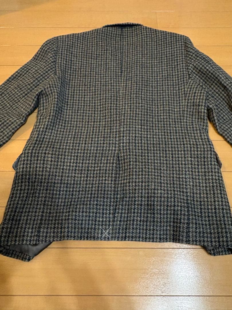 【新品】STEPS テーラードジャケット　LL Harris Tweed