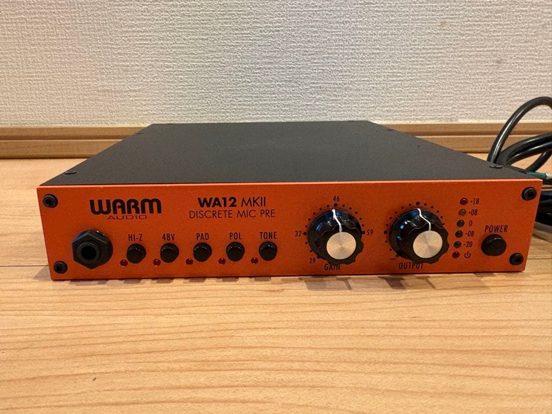 WARM AUDIO WA12 MKII マイクプリアンプ
