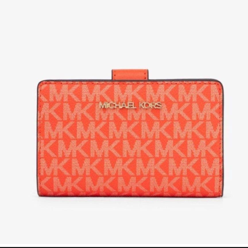 KARIさま専用☆新品未使用 マイケルコース 二つ折り財布 オレンジ