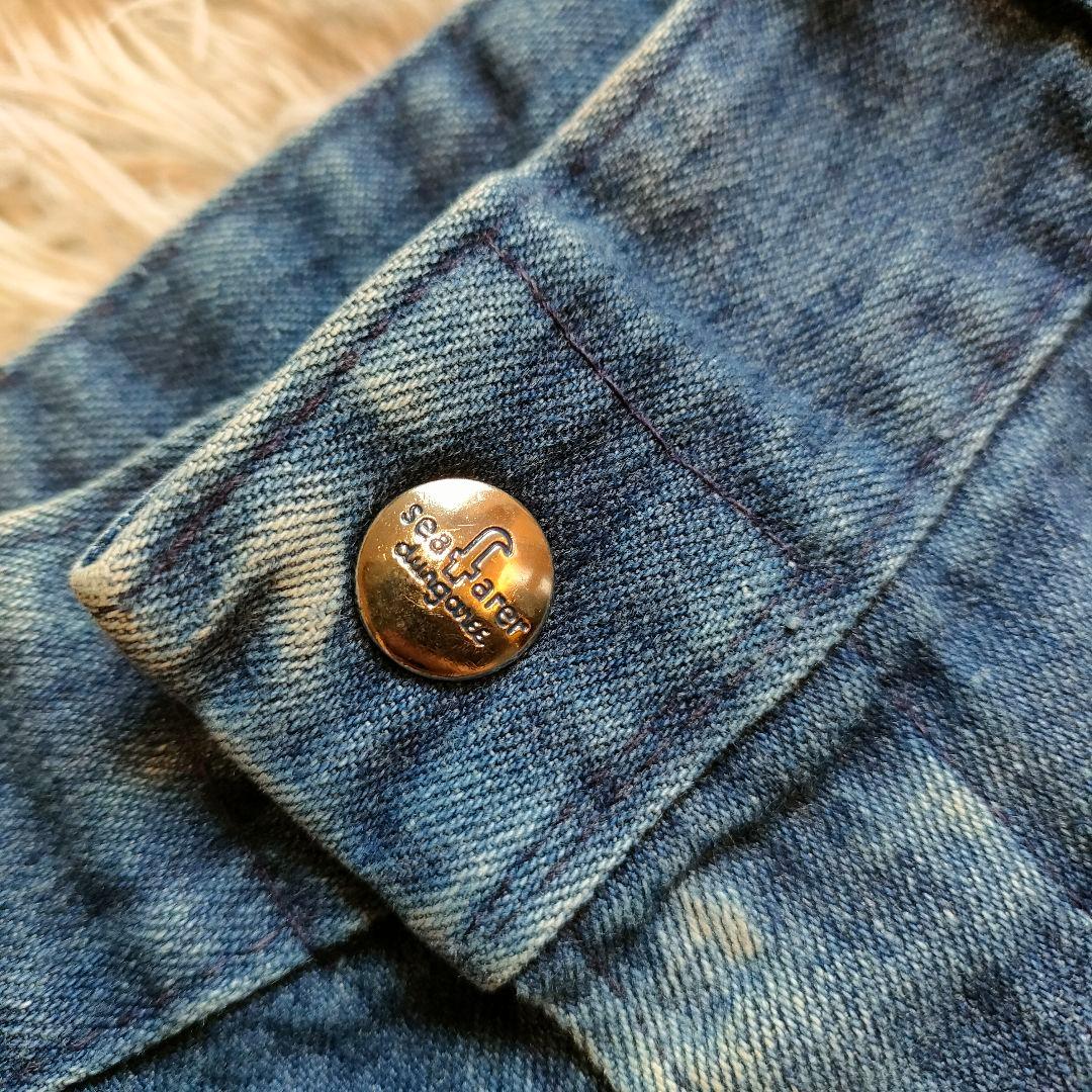 70s 80s 良品 SEAFARER フレアデニム　USA製 42タロン