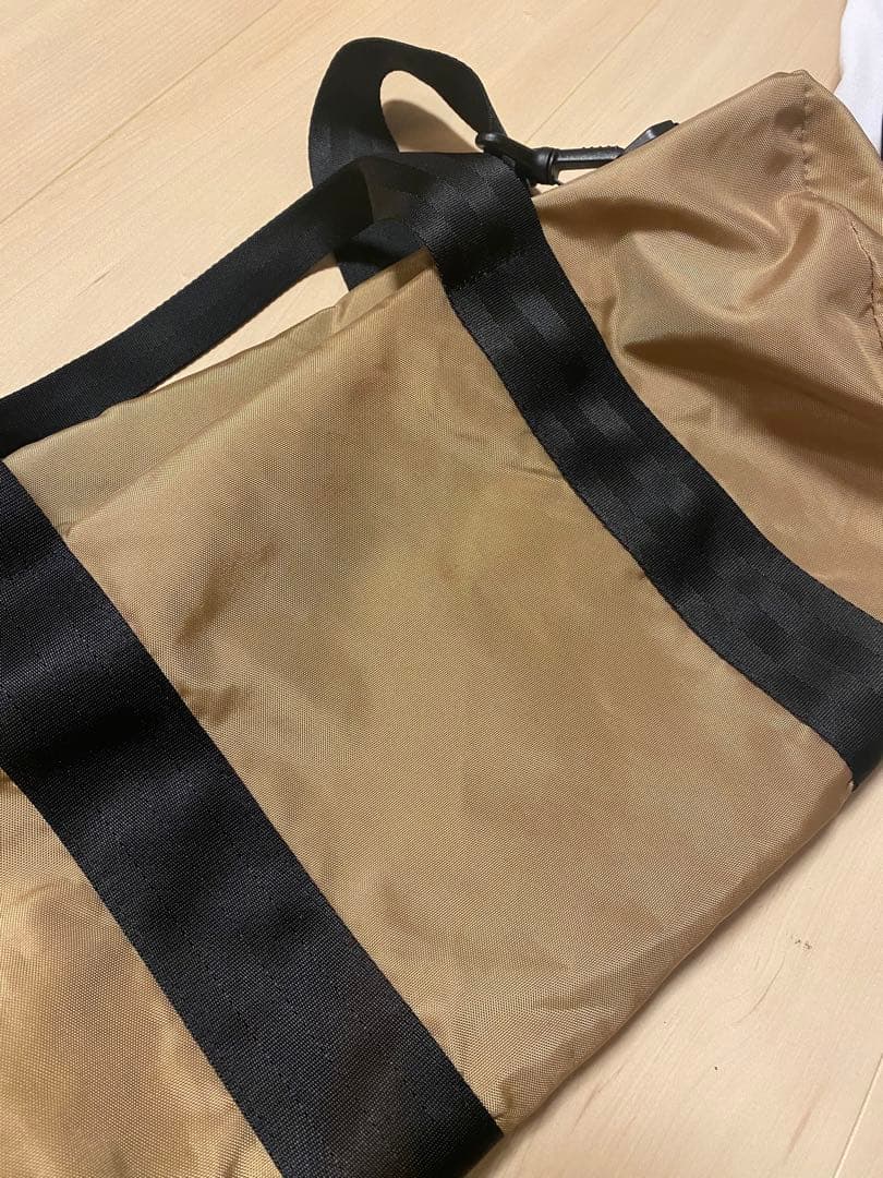 エルベシャプリエ　ベージュ ボストンバッグ