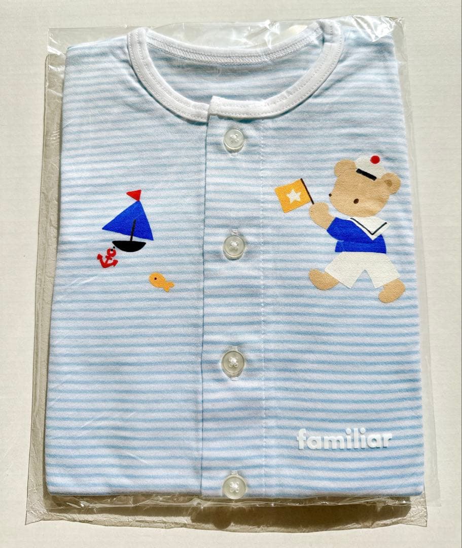 ♡♡♡ 【タグ付 新品 未使用 】 familiar 長袖 パジャマ 70