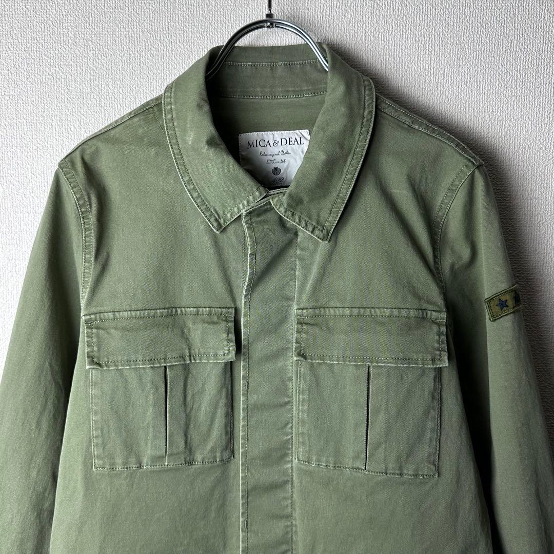 マイカアンドディール　millitary jkt ミリタリージャケット