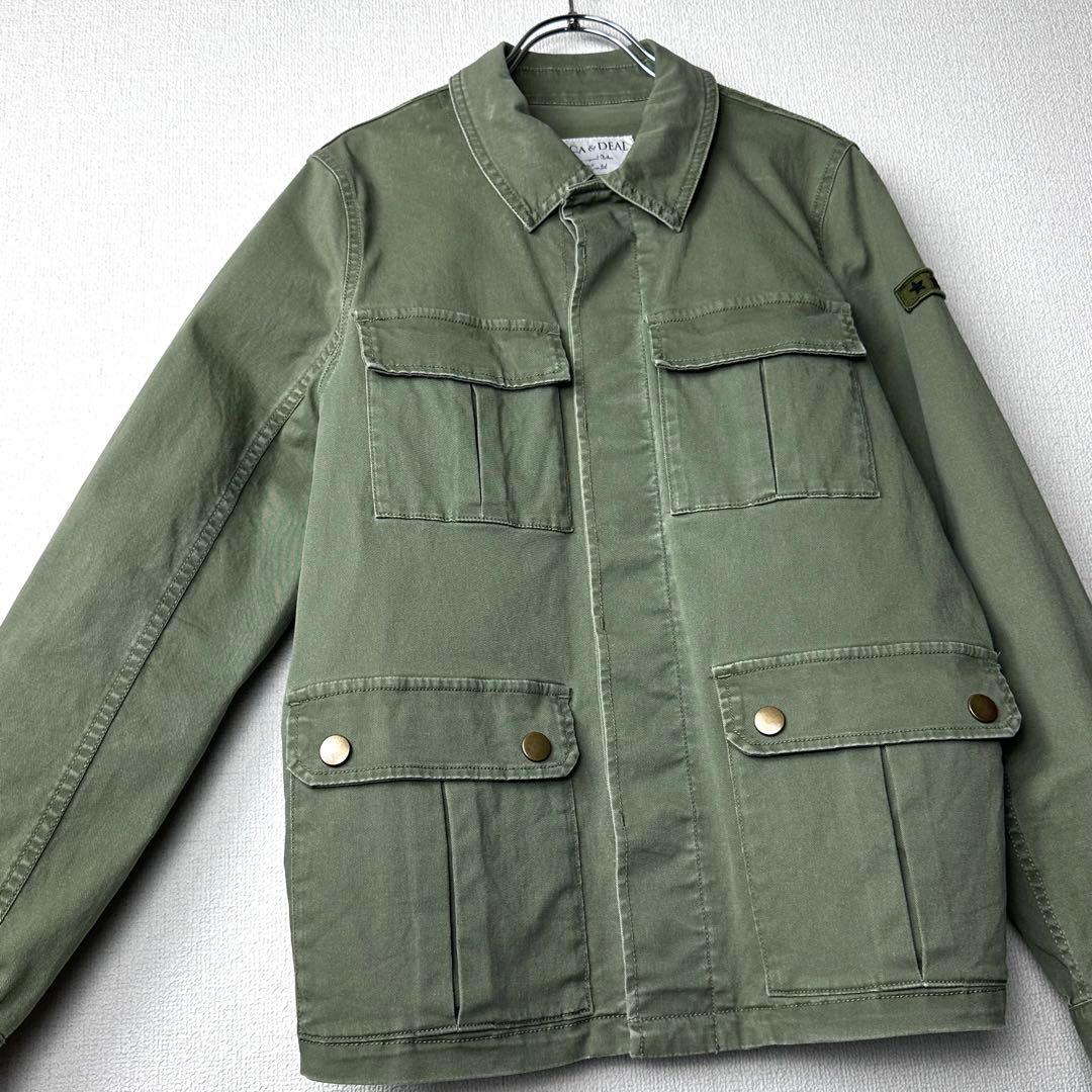 マイカアンドディール　millitary jkt ミリタリージャケット