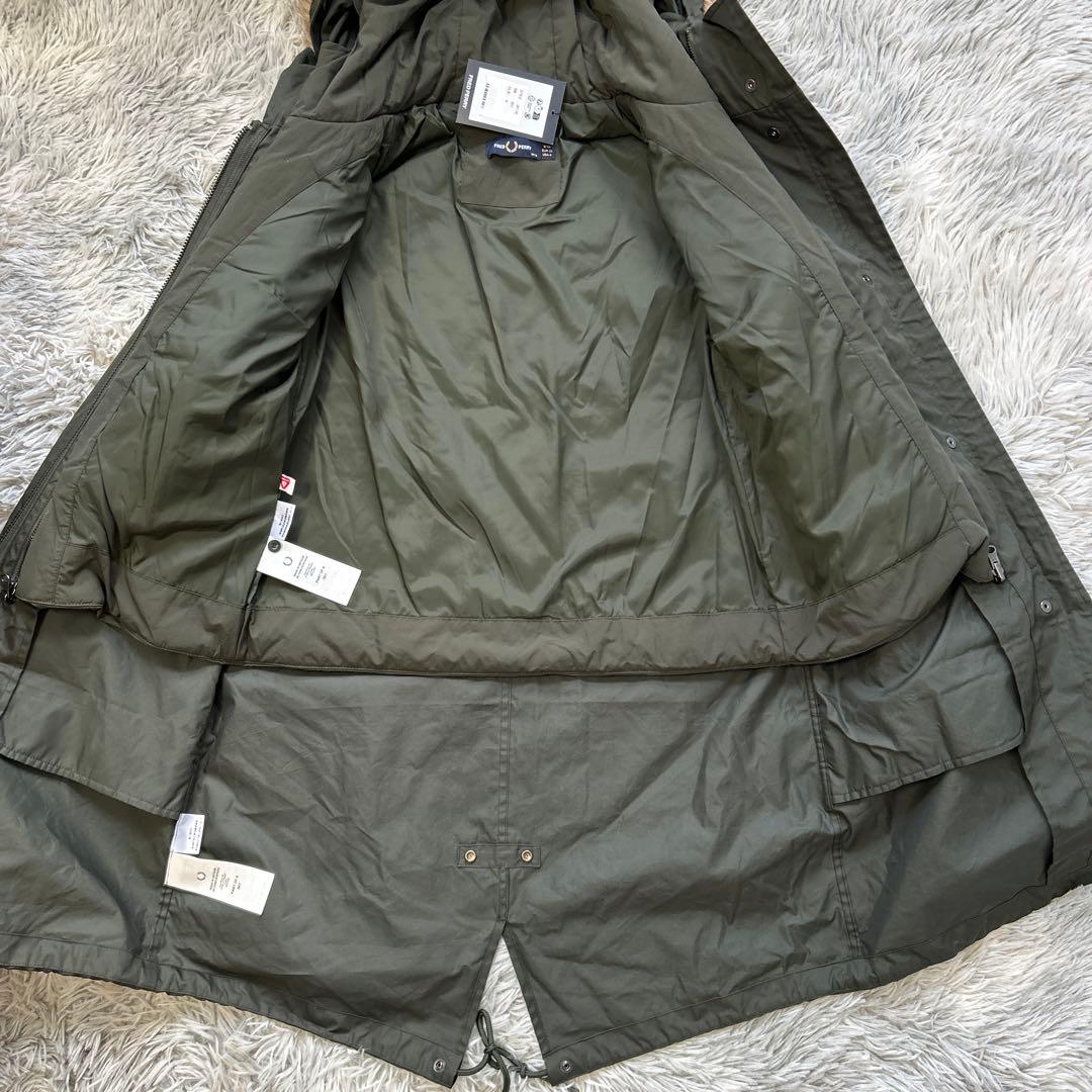 【新品】FRED PERRY ジップイン ライナー パーカ モッズコート