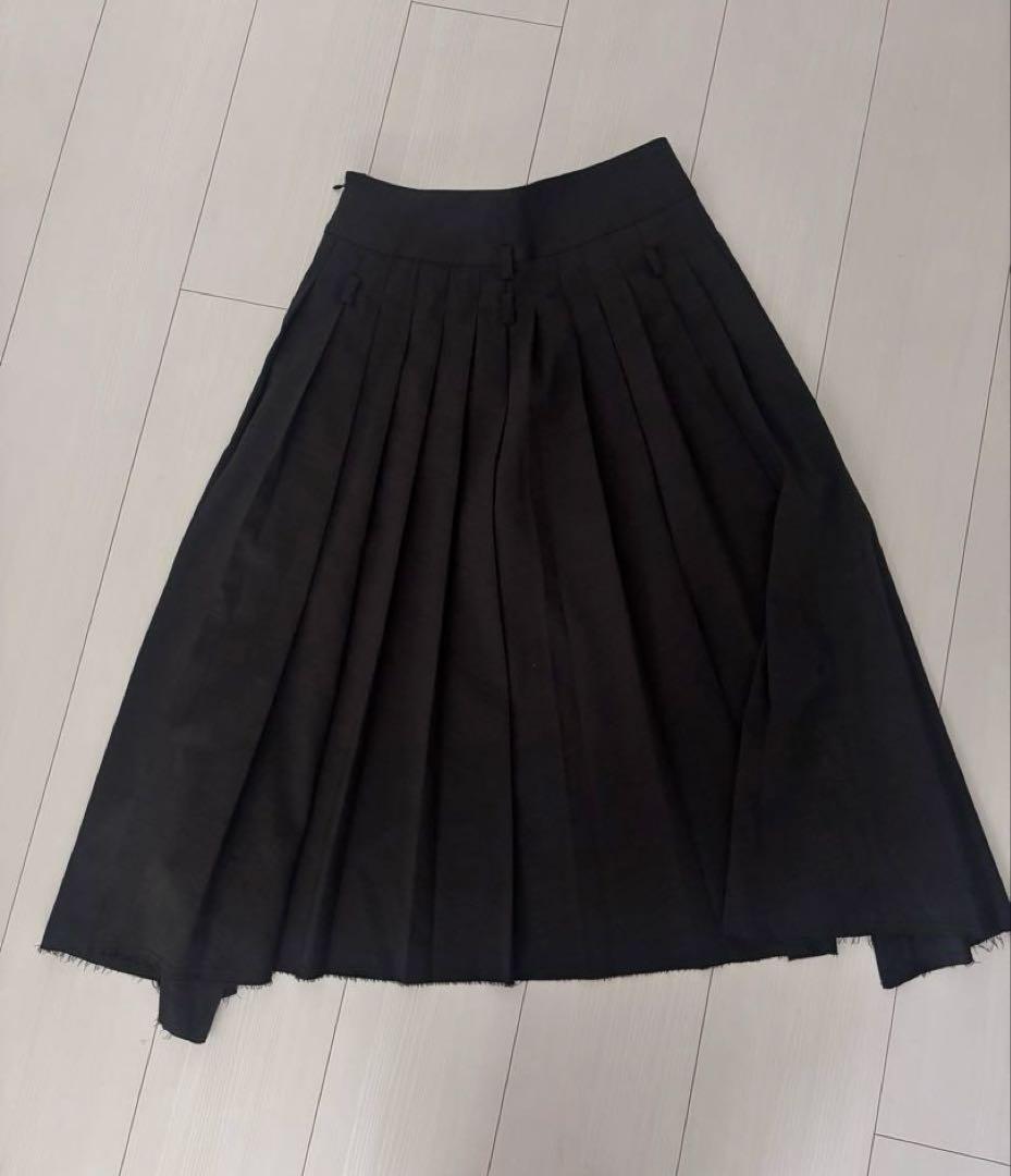 josemoon SCREW PLEATS SKIRT グレー