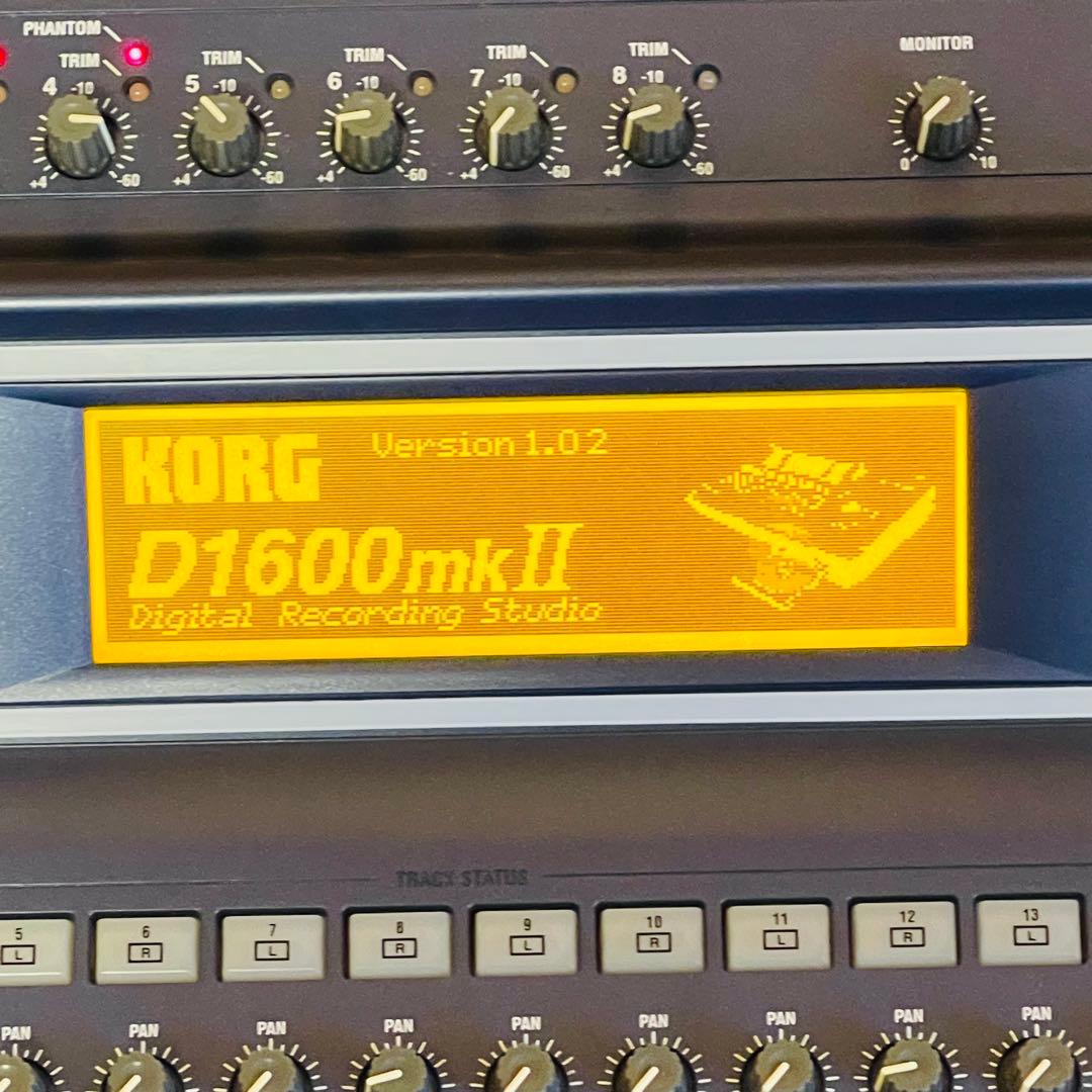 【希少・取説付】コルグ デジタルレコーディング D1600mkII ジャンク扱い