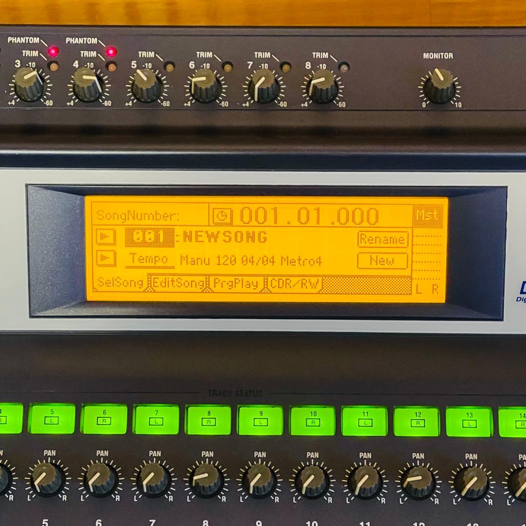 【希少・取説付】コルグ デジタルレコーディング D1600mkII ジャンク扱い