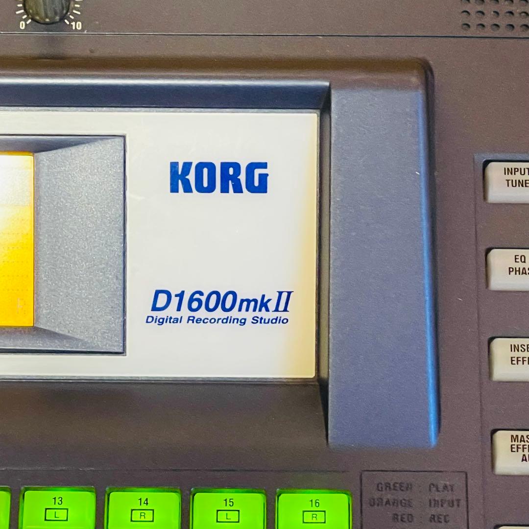 【希少・取説付】コルグ デジタルレコーディング D1600mkII ジャンク扱い