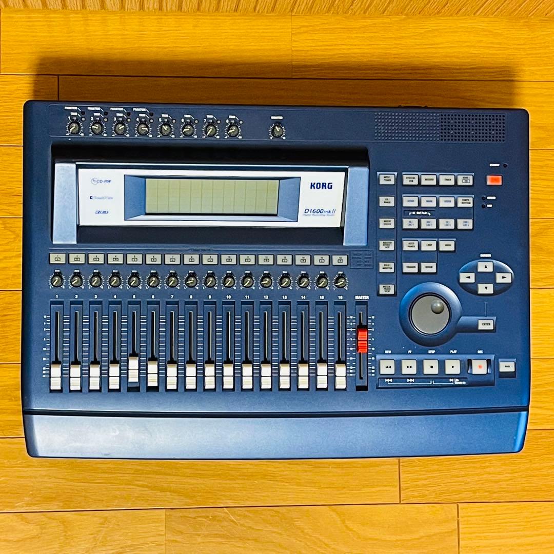 【希少・取説付】コルグ デジタルレコーディング D1600mkII ジャンク扱い