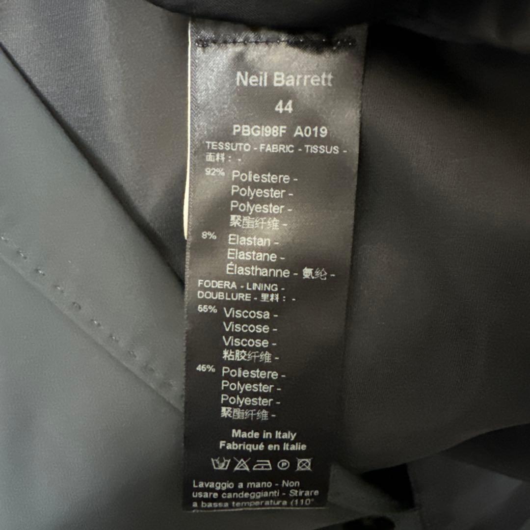 美品 Neil Barrett ナイロンジャケット 44 ブラック