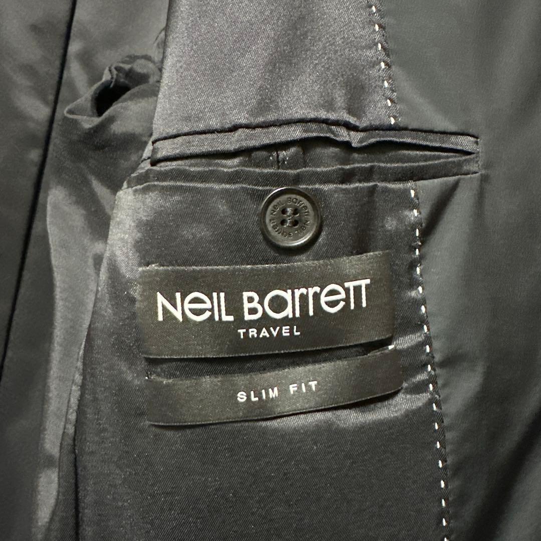 美品 Neil Barrett ナイロンジャケット 44 ブラック