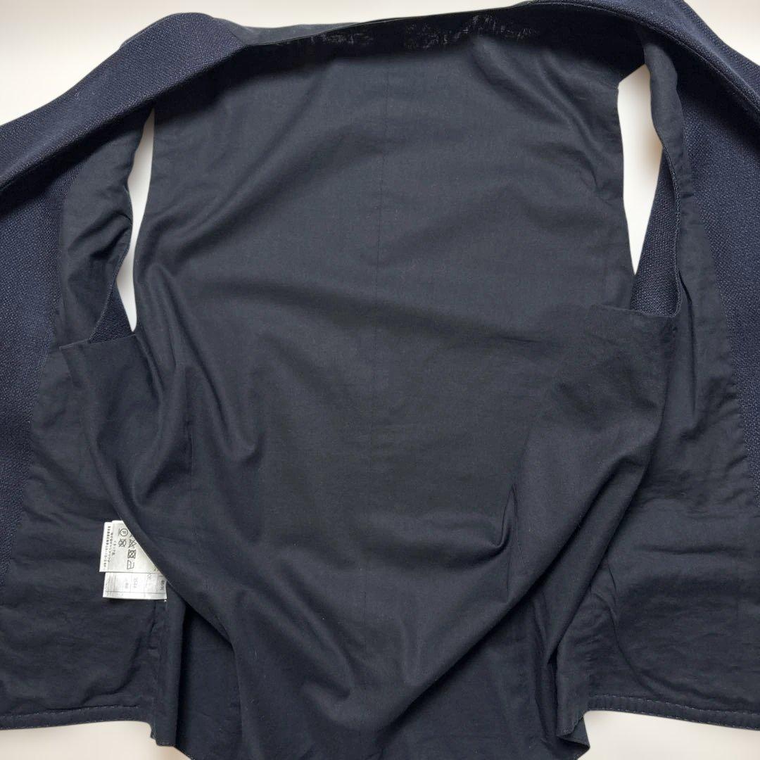 美品TAGLIATORE ダークネイビー ダブルブレスト ベスト. ジレ