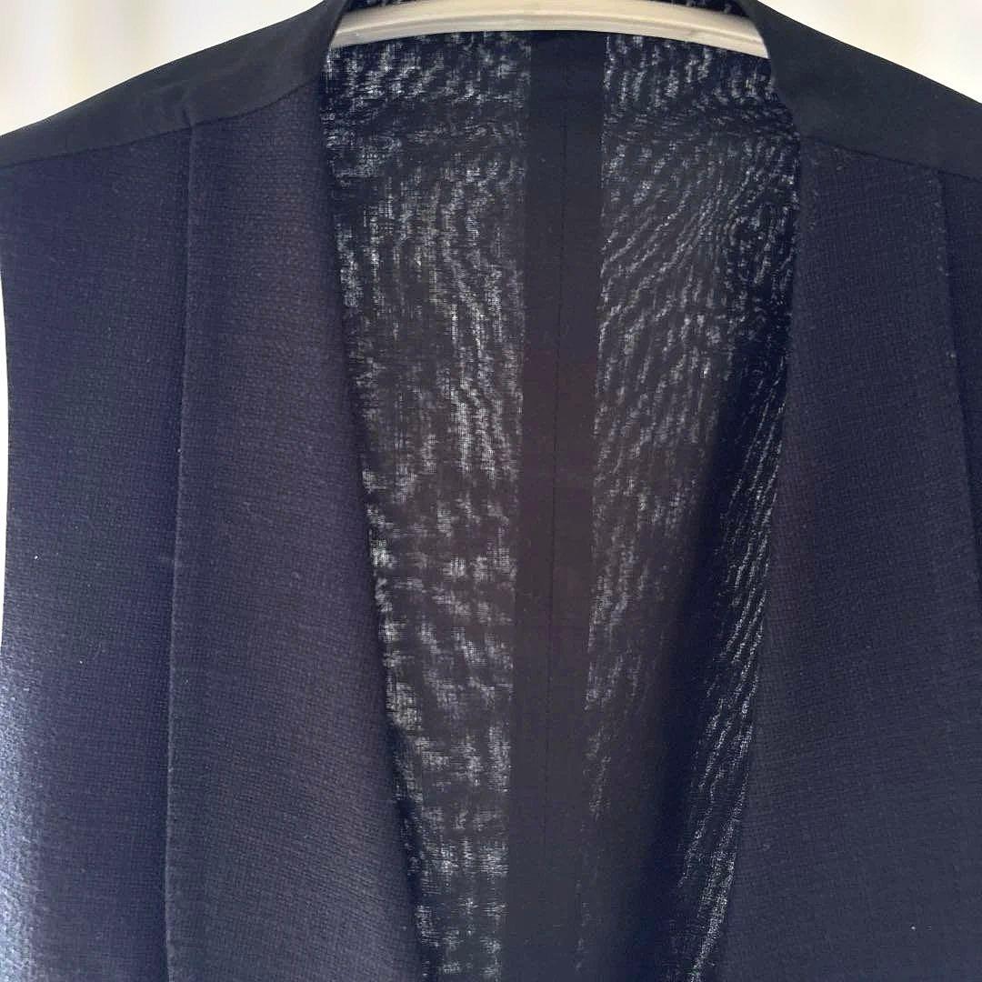 美品TAGLIATORE ダークネイビー ダブルブレスト ベスト. ジレ