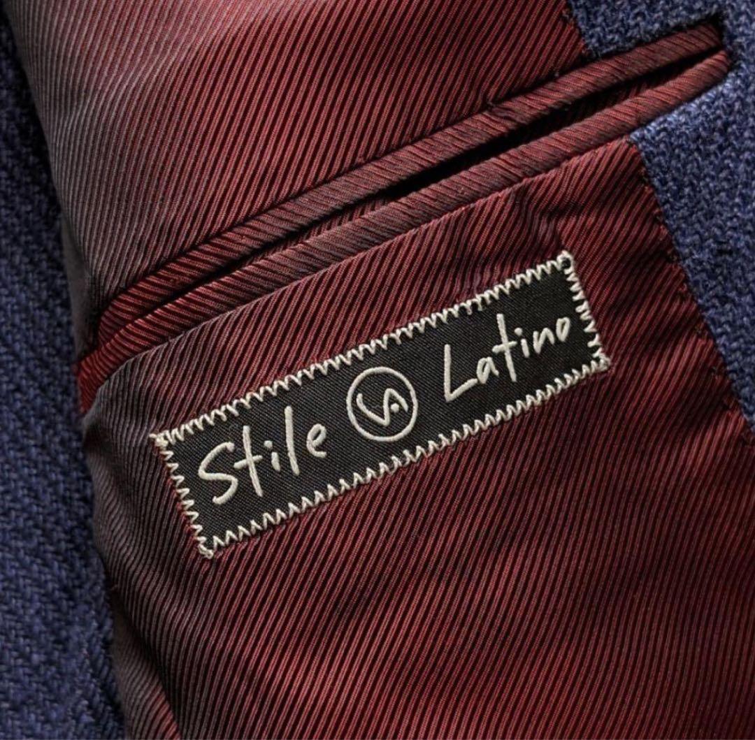 Stile Latino ダブルジャケット 46 スティレラティーノ　スーツ