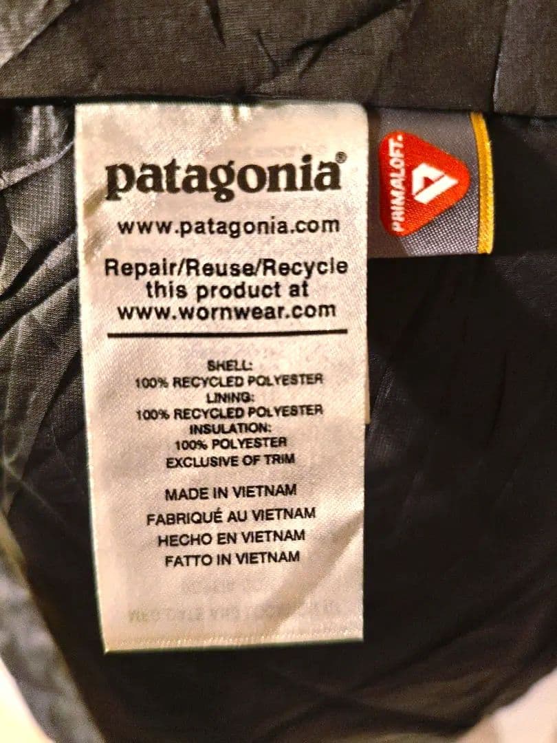Patagonia ナノパフベスト 黒
