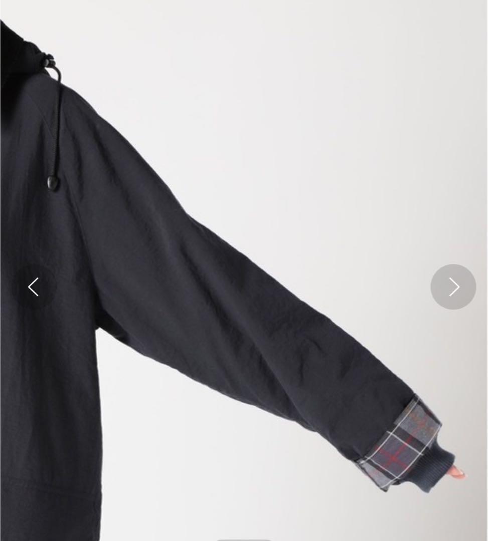 美品　Barbour 別注BURGHLEY Spick&Span ネイビー