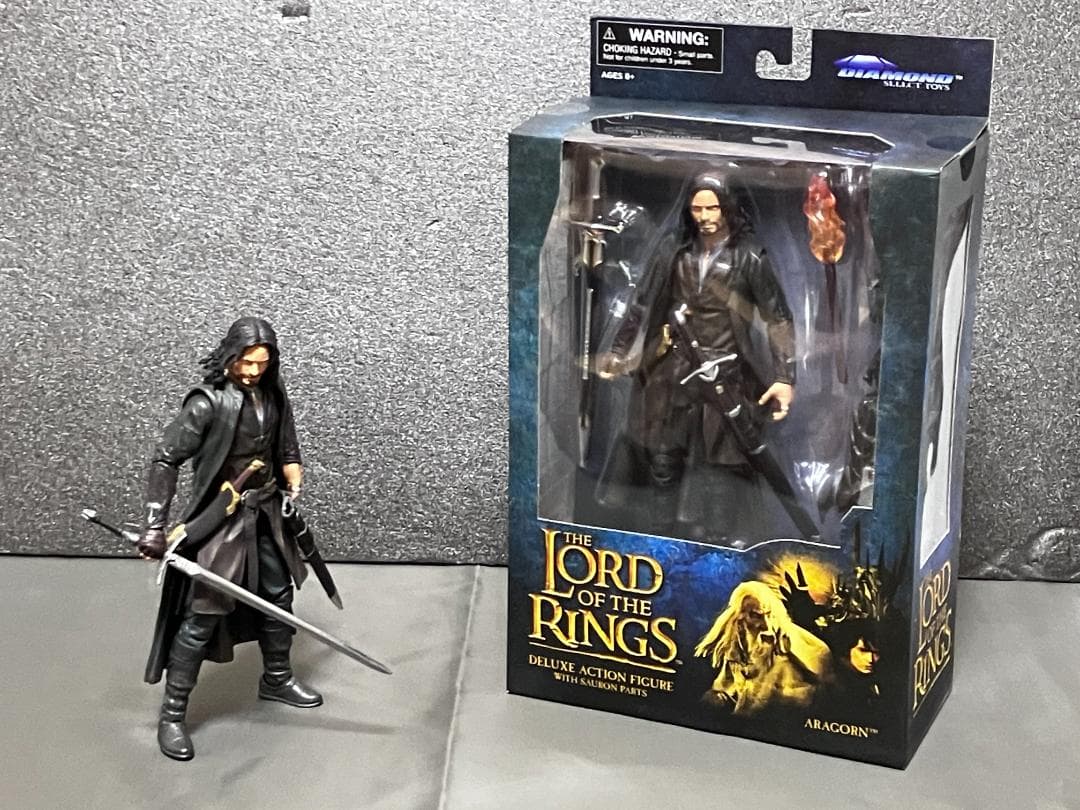 【新品未開封】『アラゴルン』ロードオブザリング 荒武者系アクションフィギュア