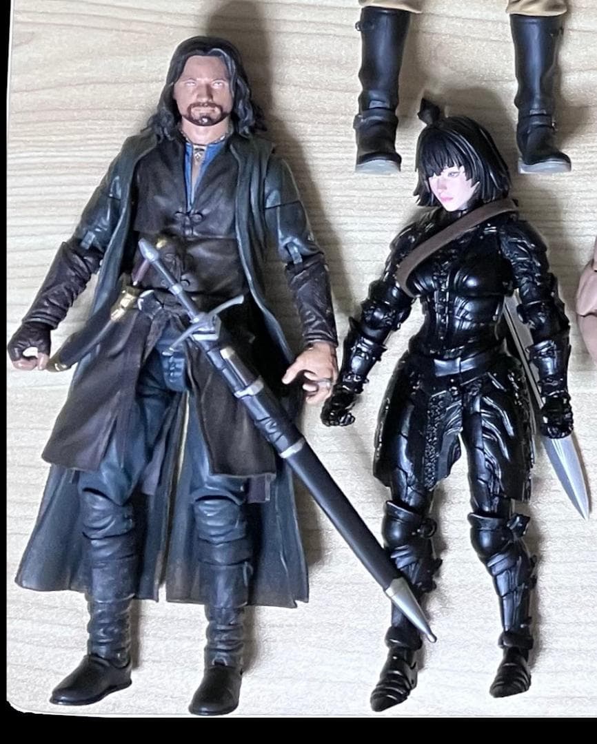 【新品未開封】『アラゴルン』ロードオブザリング 荒武者系アクションフィギュア
