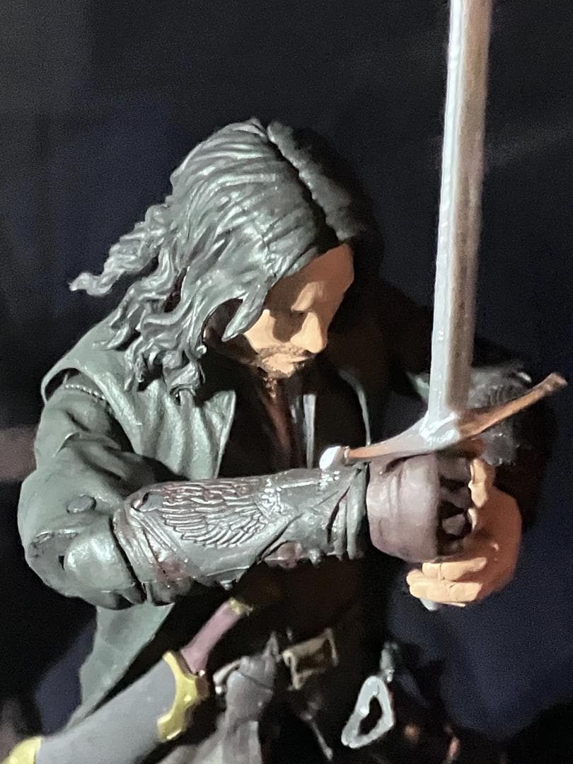 【新品未開封】『アラゴルン』ロードオブザリング 荒武者系アクションフィギュア