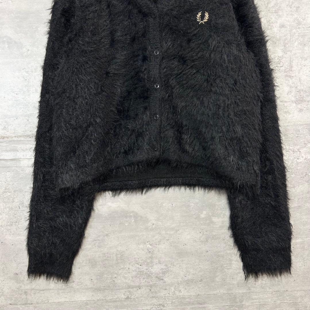 美品　FRED PERRY 別注　Fluffy Knit Cardigan