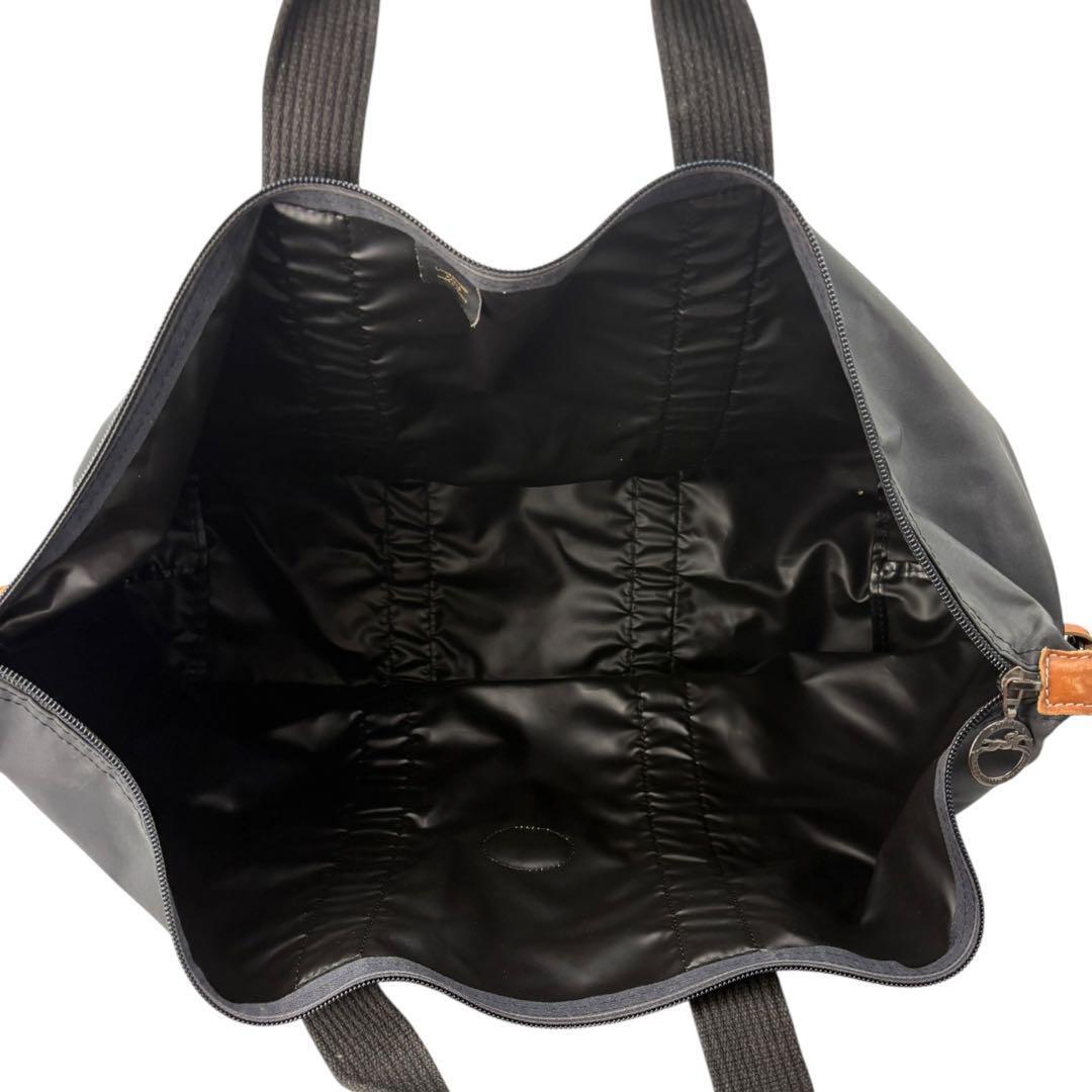 【美品】LONGCHAMP ロンシャン　ボストンバッグ　大容量　ナイロン　485