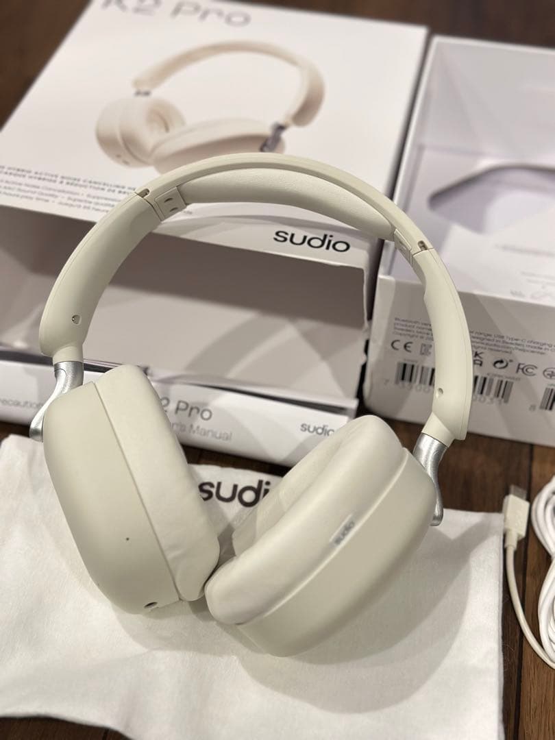【新品・未使用】sudio K2 Pro ワイヤレスヘッドフォン