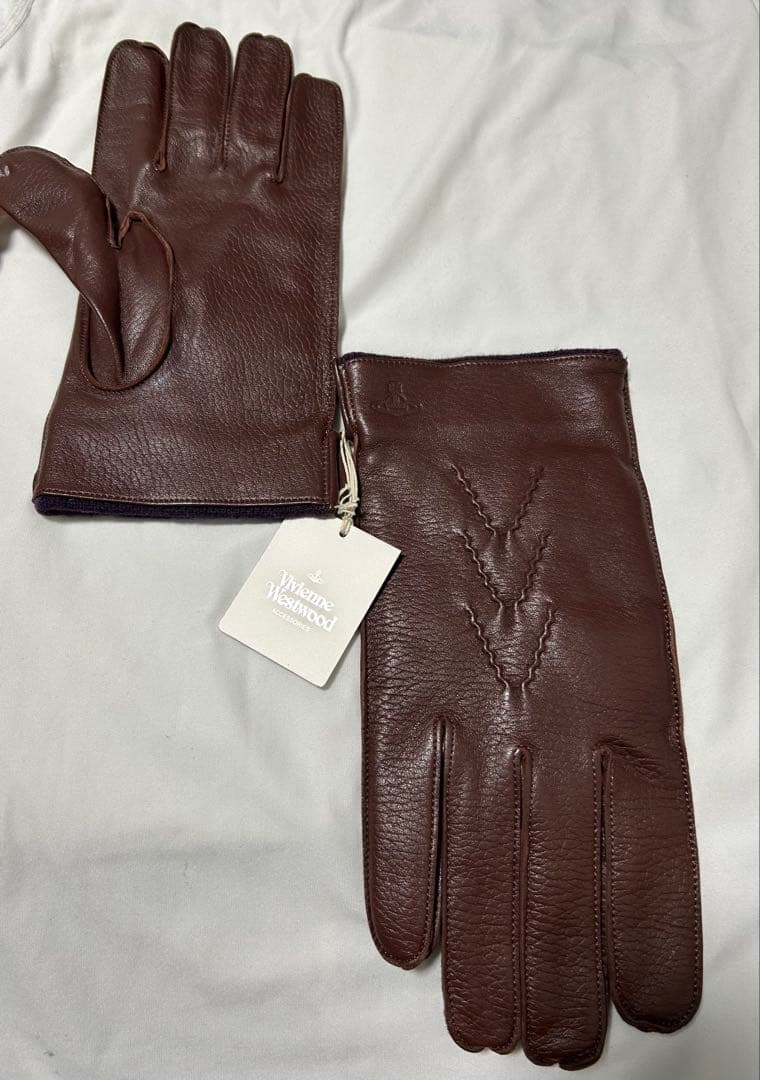新品　正規品　Vivienne Westwood 本革 手袋　ユニセックス