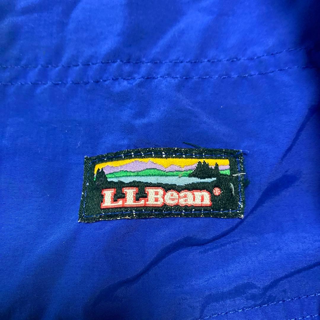 【90s】L.L.Bean アノラックパーカー L ブルー ヴィンテージ