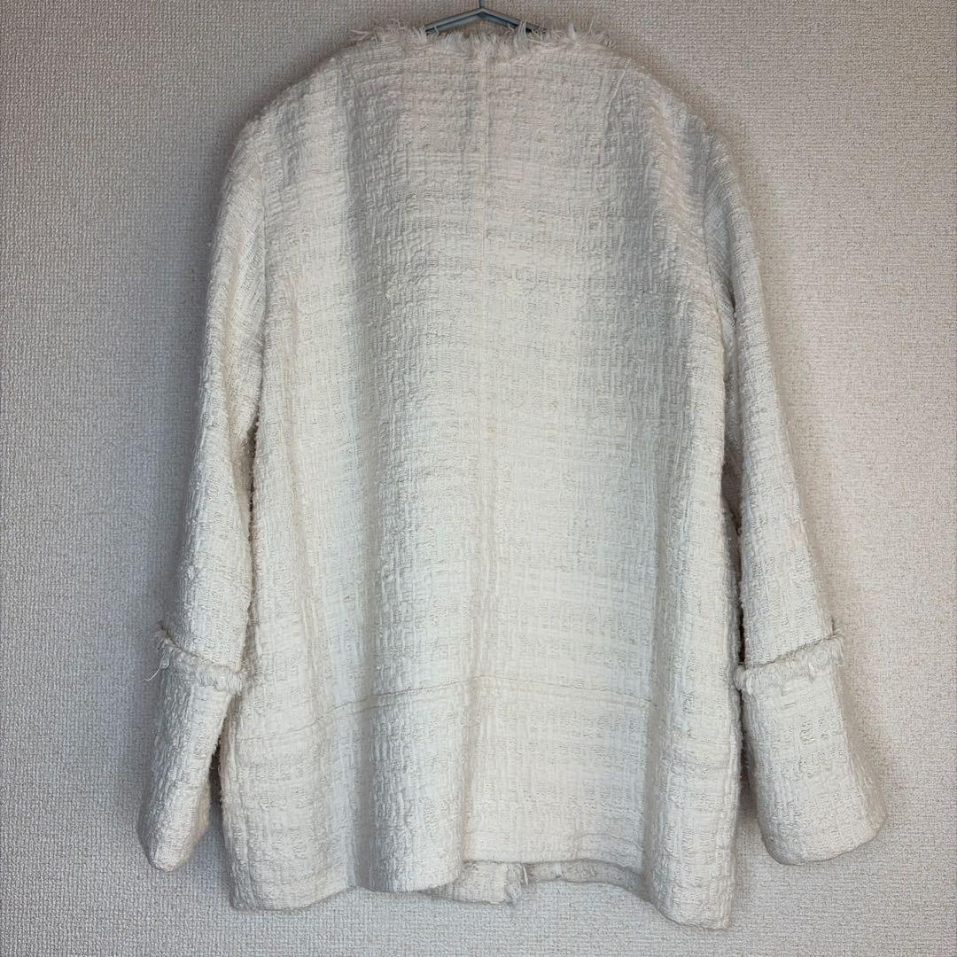 IENA GIOLICA ツィードジャケット.S◆