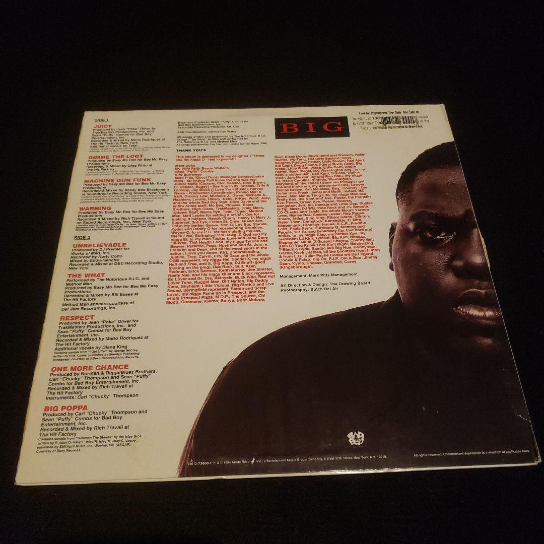 The Notorious B.I.G. US ORIGINAL おまけ付き