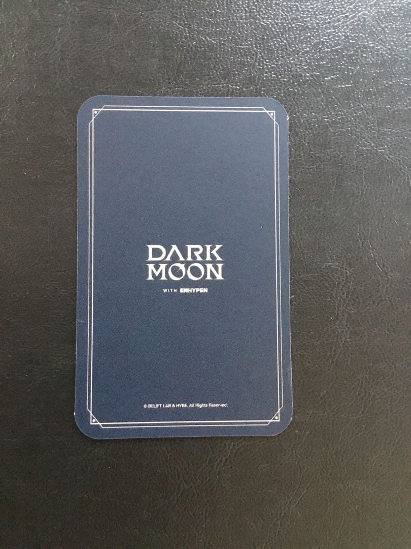 enhypen ジョンウォン　ジャカ　トレカ　ダークムーン　dark moon