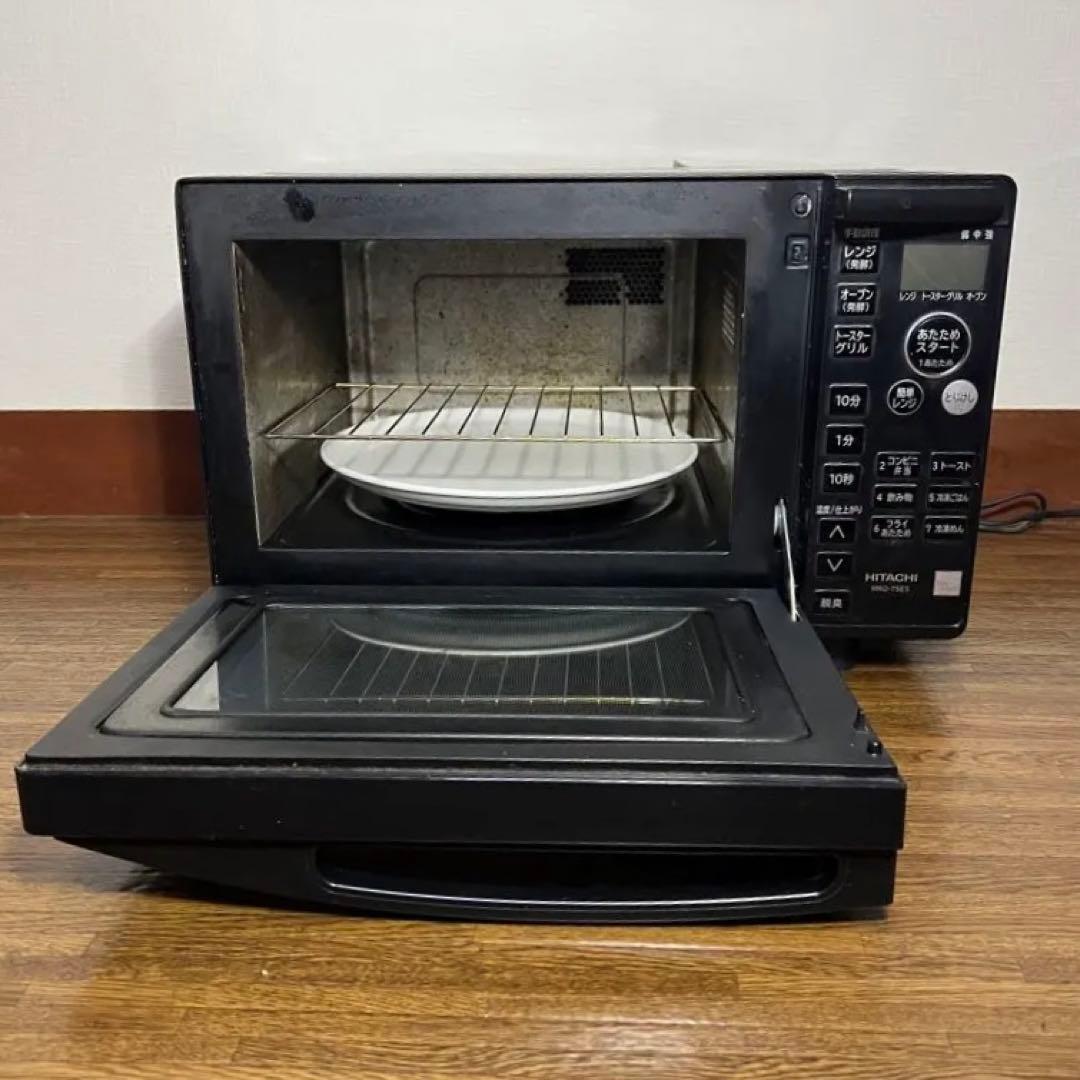 HITACHI 日立 オーブンレンジ 庫内18L ターンテーブル たて開き